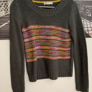 Vintage Grey Multicolored sweater. SO COMFORTABLE!